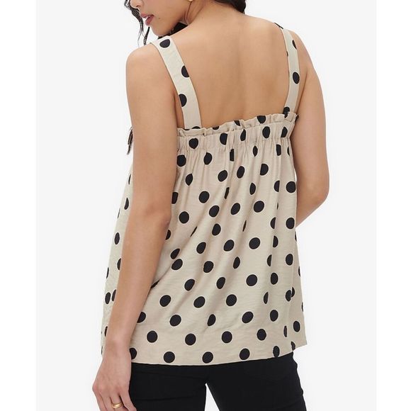 HATCH Spotted The‎ Dani Blouse Sz 0 (XS) - Picture 2 of 7